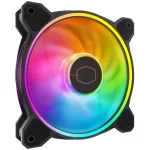 COOLER MASTER VENTILADOR MASTER MASTERFAN MF120 HALO2 - NEGRO - Imagen 1