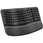 Logitech Ergo WAVE KEYS – INALAMBRICO – GRAFITO – ESP - Imagen 1
