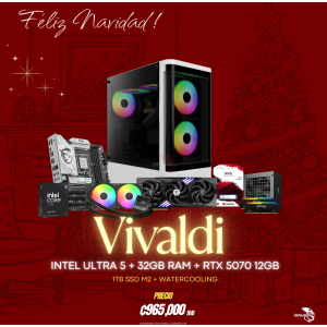 PC IGAMING VIVALDI - ULTRA 5 245KF - RTX-5070 - 32GB - 1TB SSD