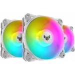 ASUS TUF GAMING TF120 ARGB – 3PACK – BLANCO - Imagen 1