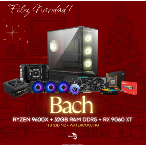 PC IGAMING BACH - RYZEN 9600x - RX 9060xt  - 32GB DDR5 - 1TB SSD