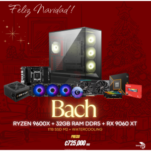 PC IGAMING BACH - RYZEN 9600x - RX 9060xt  - 32GB - 1TB SSD