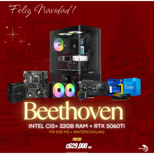 PC IGAMING BEETHOVEN - INTEL CI5 14400 - RTX 5060ti - 32GB - 1TB SSD