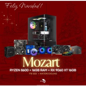 PC IGAMING MOZART - RYZEN 8600 - 16GB RAM - 1TB SSD - RX 9060XT 16GB