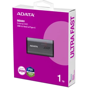 ADATA SE880 – 1TB – USB 3.2 – GRIS - SSD