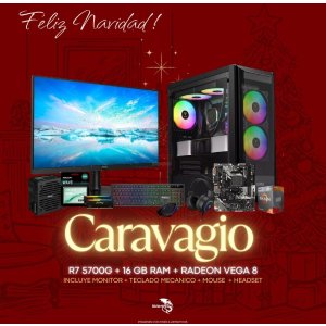 PC IGAMING CARAVAGIO -RYZEN 7 5700G - 16GB - 1TB SSD