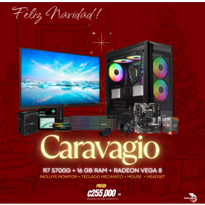 PC IGAMING CARAVAGIO -RYZEN 7 5700G - 16GB - 1TB SSD