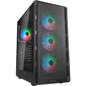 CASE COUGAR AIRFACE PURE RGB - NEGRO