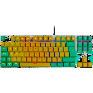 TECLADO GAMING PRIMUS BALLISTA 81T – STAR WARS GROGU – CAFE