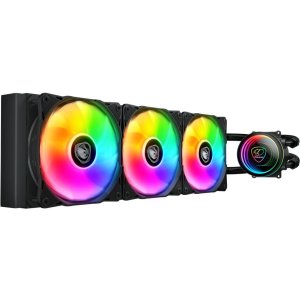 SISTEMA DE ENFRIAMIENTO LIQUIDO COUGAR POSEIDON ELITE ARGB - 360MM - NEGRO