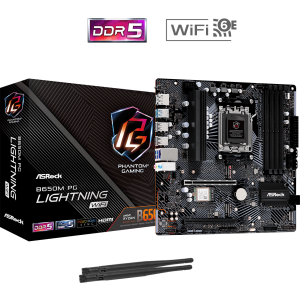 TARJETA MADRE ASROCK B650M PG LIGHTNING SOCKET AM5