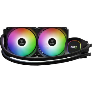 ENFRIAMIENTO LIQUIDO GAMDIAS AURA GL240 LITE ARGB - NEGRO