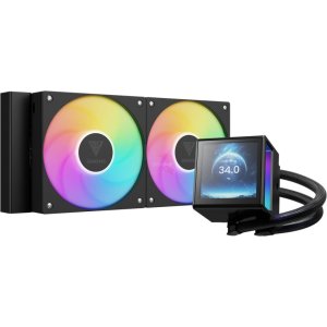 ENFRIAMIENTO LIQUIDO GAMDIAS CHIONE P5 240 ARGB - NEGRO