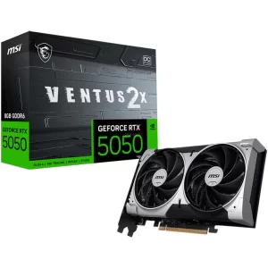 TARJETA DE VIDEO MSI RTX 5050 8GB VENTUS 2X OC