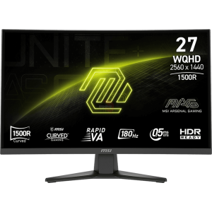 MONITOR LED CURVO 27" MSI MAG 275CQF E18 0.5MS - 180HZ - 2560X1440