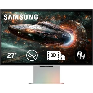 MONITOR LED IPS 27" SAMSUNG GAMING ODYSSEY 3D G90XF - 1MS - 165HZ - 3840X2160