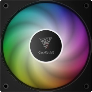 VENTILADOR GAMDIAS NOTUS M1 1201 ARGB - NEGRO