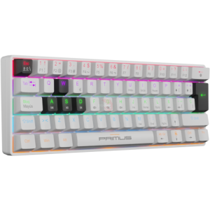 TECLADO MECANICO PRIMUS BALLISTA 61T - BLANCO