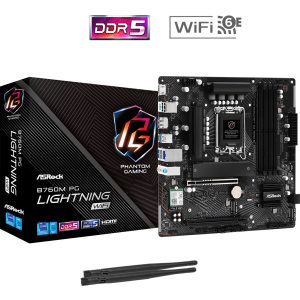 TARJETA MADRE ASROCK B760M PG LIGHTNING WIFI - SOCKET 1700