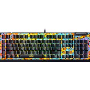 TECLADO GAMING RAZER BLACKWIDOW V4 X - POKEMON