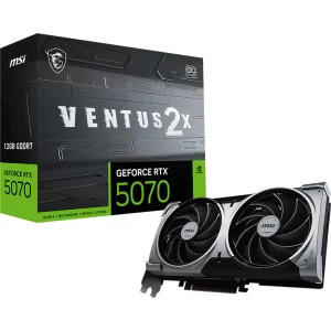 TARJETA DE VIDEO MSI RTX 5070 12GB VENTUS 2X OC