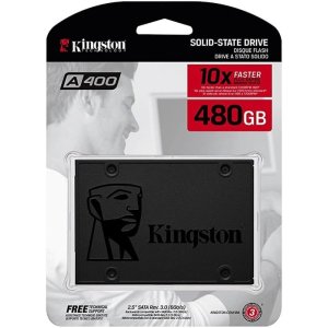SSD Kingston A400 SATA III - 480GB - 500/450 MB/s