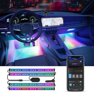 TIRA DE LUCES INTELIGENTES GOVEE - INTERIOR DE AUTO