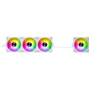 VENTILADOR XPG HURRICANE MAG 120 ARGB PWM - 4PACK - BLANCO
