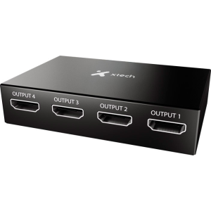 SPLITTER XTECH HDMI 4 PUERTOS 4K