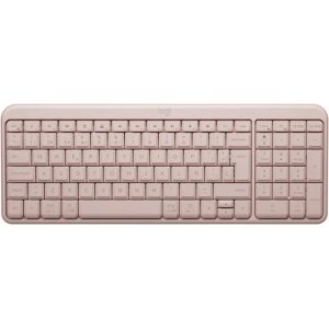 TECLADO LOGITECH K250 COMPACT - BLUETOOTH - ESP - ROSADO